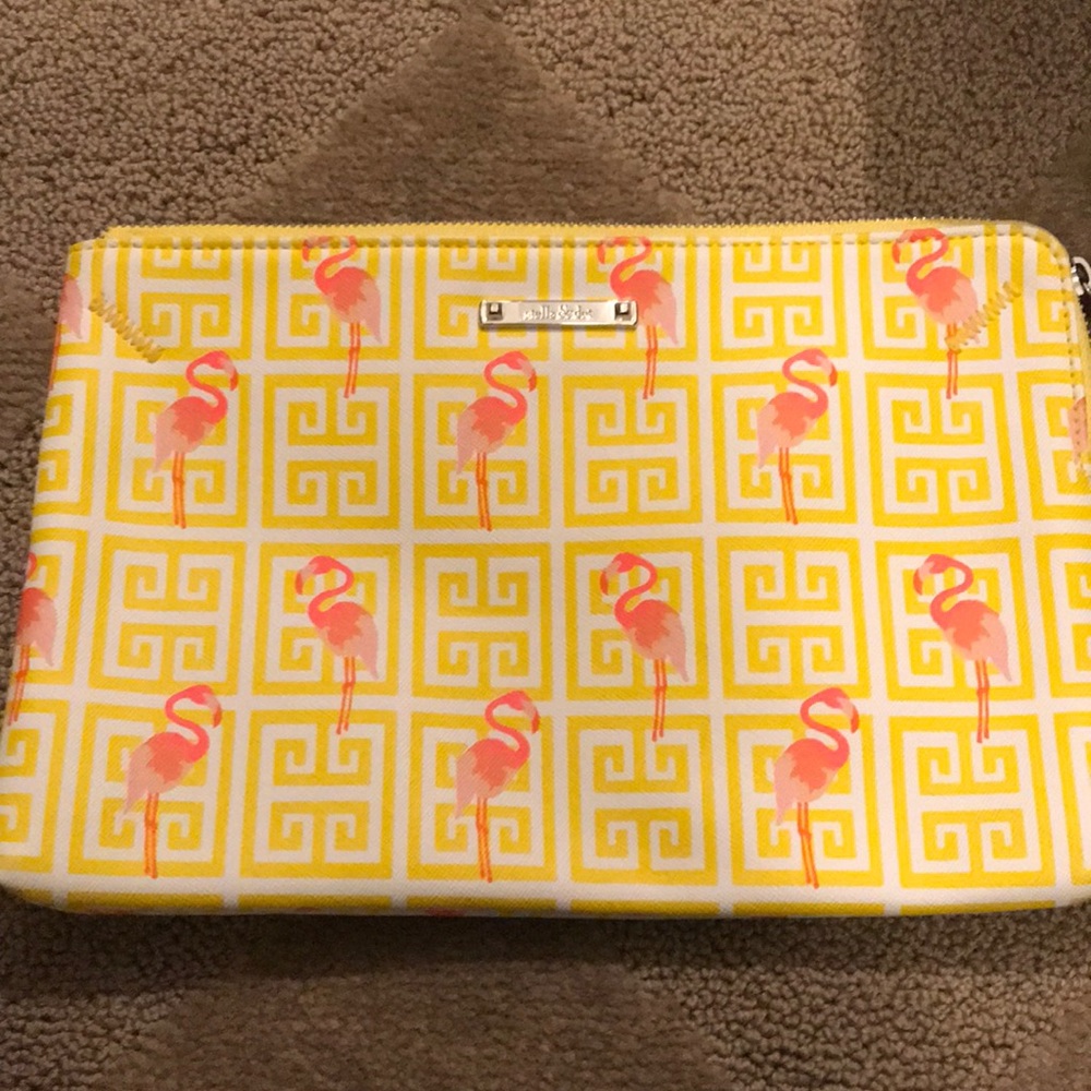 Stella & Dot Zip Top clutch